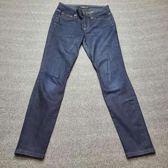 Joe's Jeans The Skinny Ankle Jeans Womens 27 Dark Wash Blue Stretch Denim Slim - Picture 1 of 9